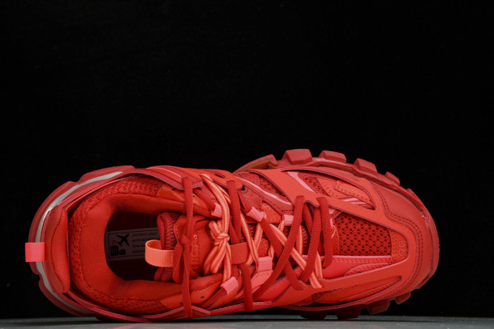 (led) bl tess s. gomma trek low sneakers red 23090702