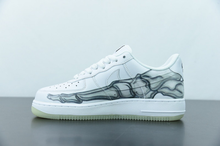 air force 1 low white skeleton halloween (2018) bq7541-100