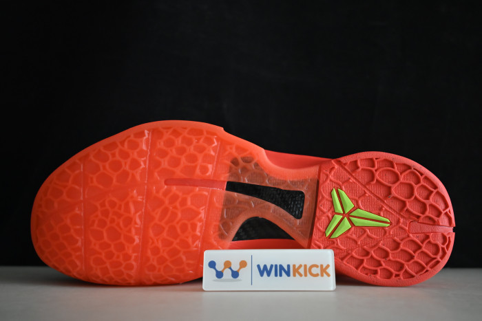 nike kobe 6 protro “reverse grinch” fv4921-600