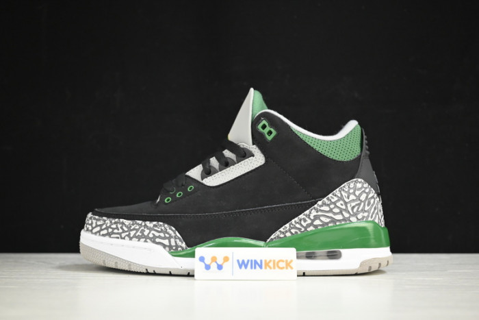 jordan 3 retro pine green ct8532-030