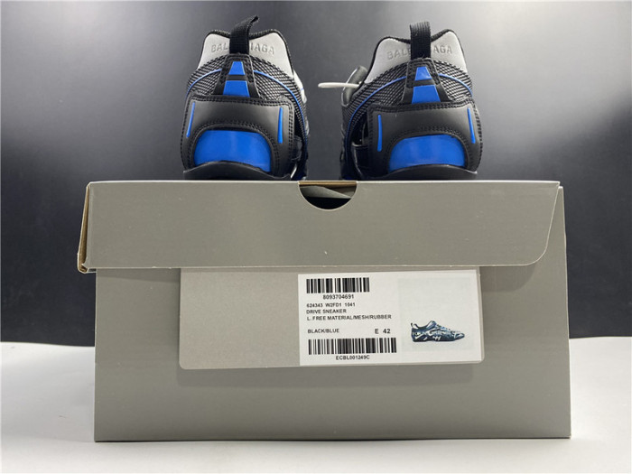 bl drive sneaker black blue a111705