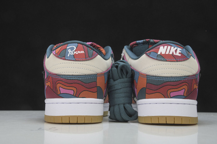 nike sb dunk low pro parra abstract art (2021) - dh7695-600