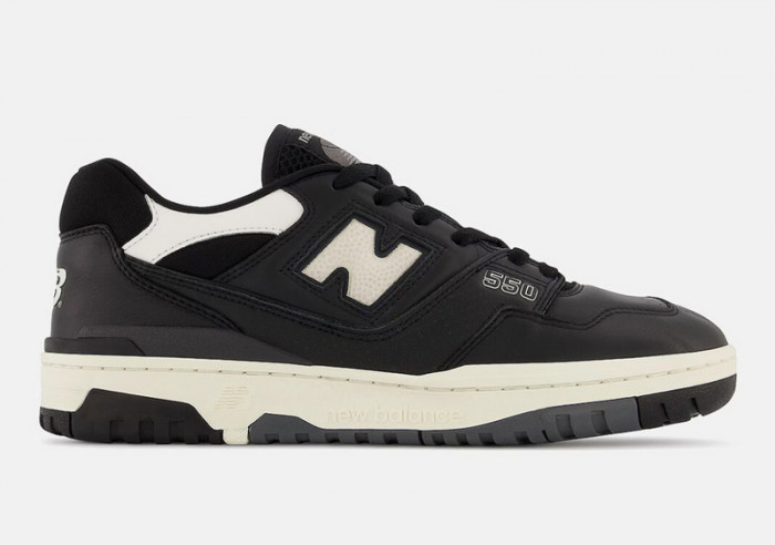 new balance 550 black cream white bb550lbw
