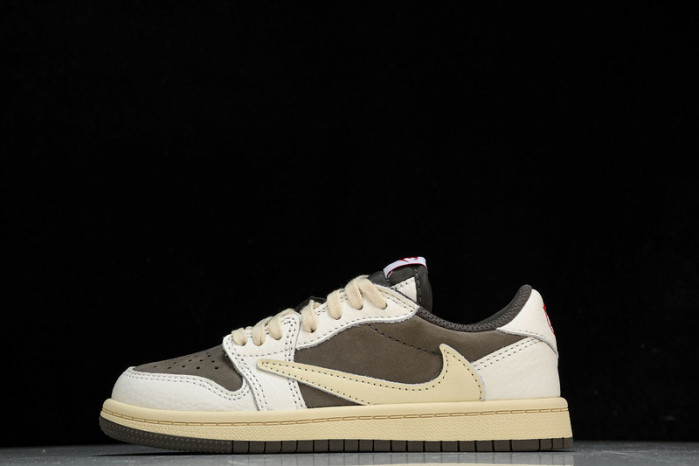 (kids!)travis scott x air jordan 1 og low ps ''reverse mocha'' do5442-162