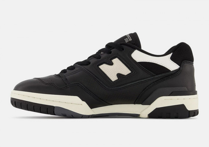 new balance 550 black cream white bb550lbw