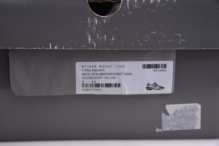 bl tyrex sneaker low top fluorescent yellow h903p80807