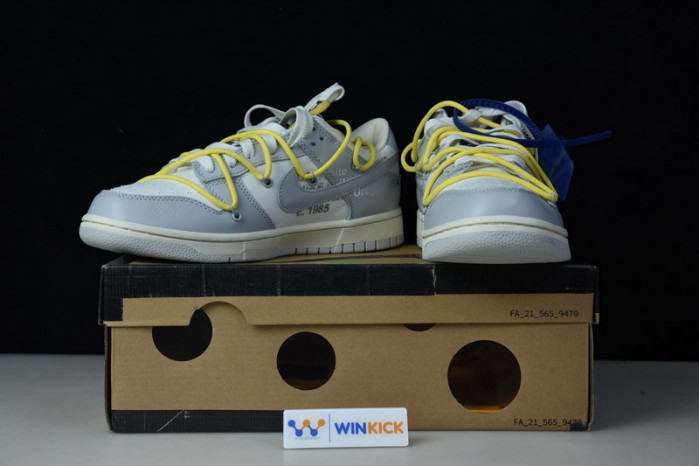 nike dunk low of lot 27 dm1602-120